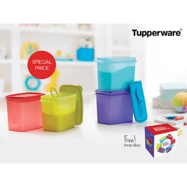 Four Season Saver (4) Tupperware Original Wadah Gula Kopi Teh Tupperware