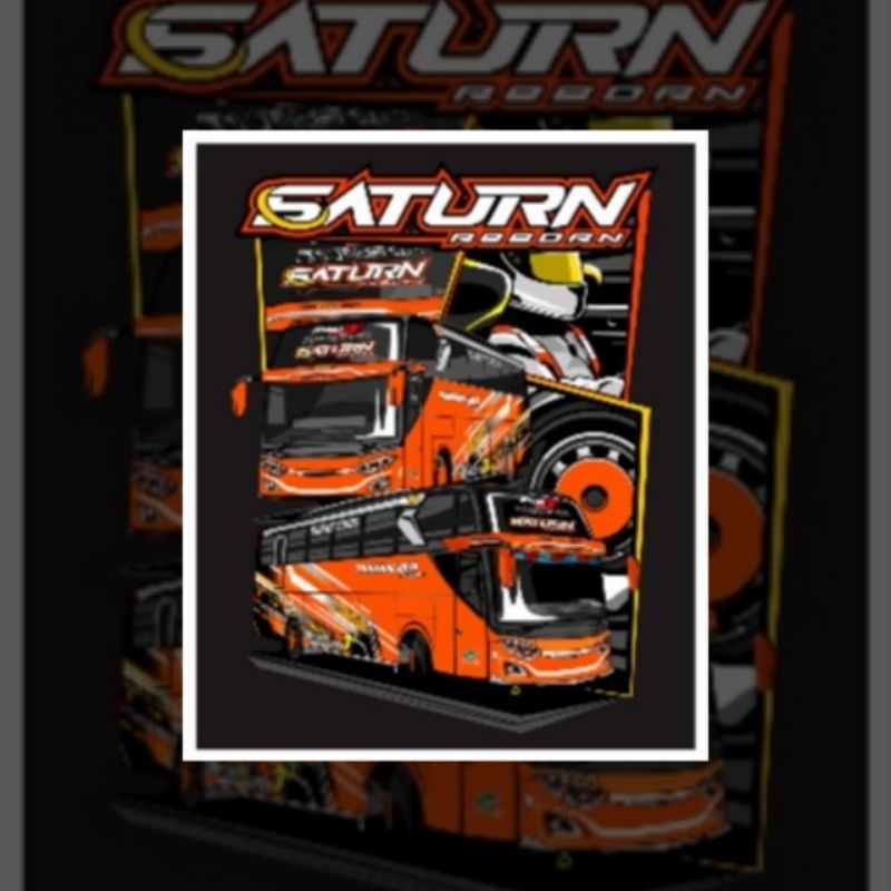 

(free sticker)CETAK STICKER BUSMANIA 5 PCS SATURN HOLOGRAM TERMURAH