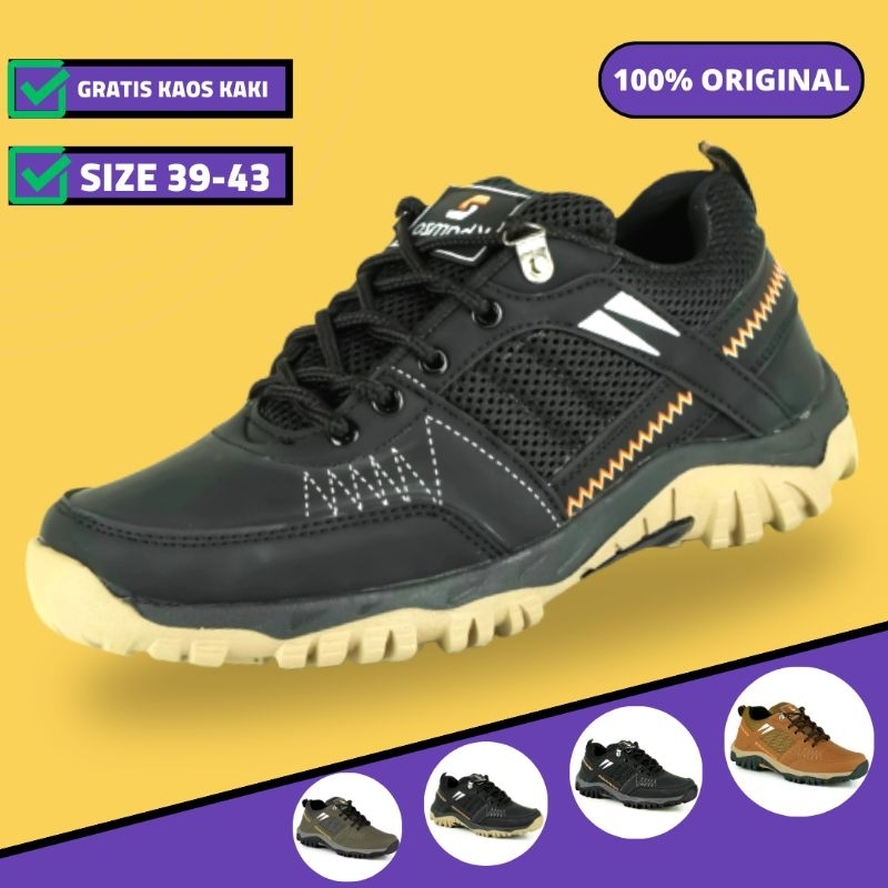 Sepatu Safety Pria Wanita Sepatu Gunung Outdoor Hiking Original 100%