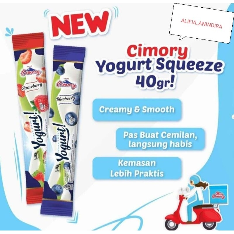 

New // Cimory (Squeeze) Yogurt Stick Isi 25Pcs // 100% Original