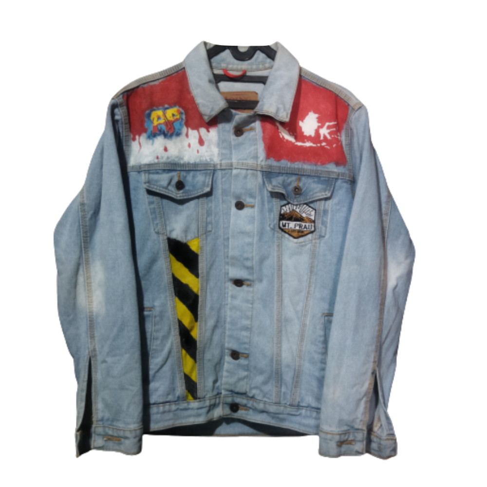 Jacket Jeans Custom Painting