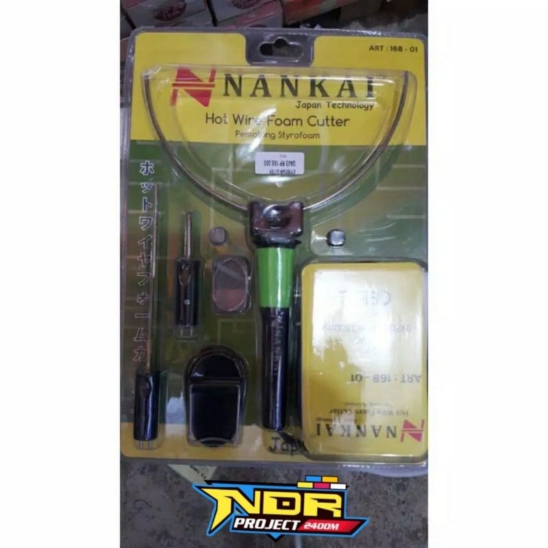 

Styrofoam Cutter / Alat Pemotong Gabus / Potong Gabus 3 in 1 Nankai