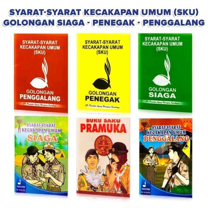 Buku (SKU) pramuka pengalang penegak siaga Buku saku pramuka