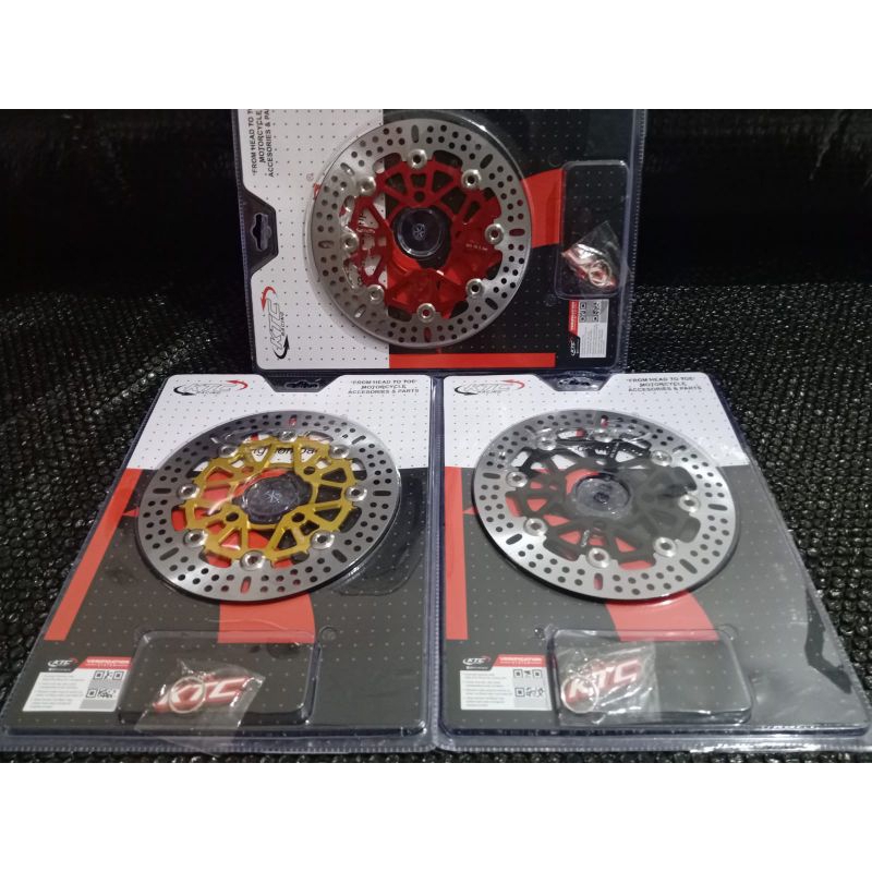 DISC BRAKE KTC PIRINGAN CAKRAM KTC DISC DEPAN KTC FIZ R JUPITER Z Z125 NONVO VEGA R X-RIDE OLD UKURA