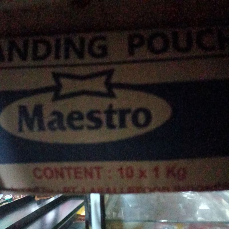 

MAESTRO (1 DUS / 1 KARTON) ISI 10 BUNGKUS X 1 KG MAYONES MAESTRO