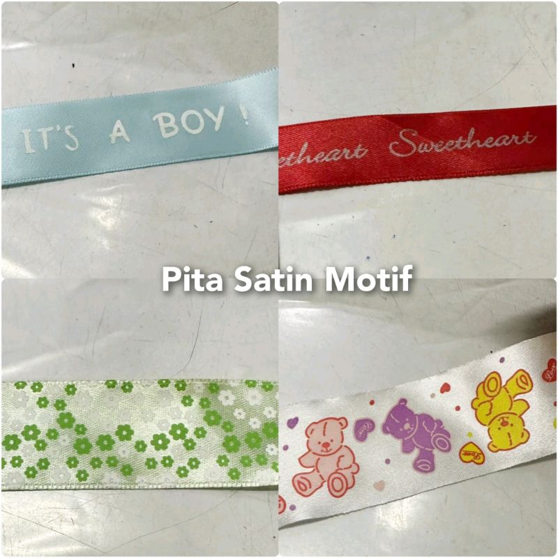 

10 ROLL | SATIN / PITA MOTIF GAMBAR