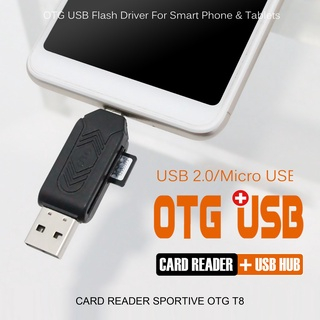 OTG CARD READER MICRO SD / CARD READER OTG T8
