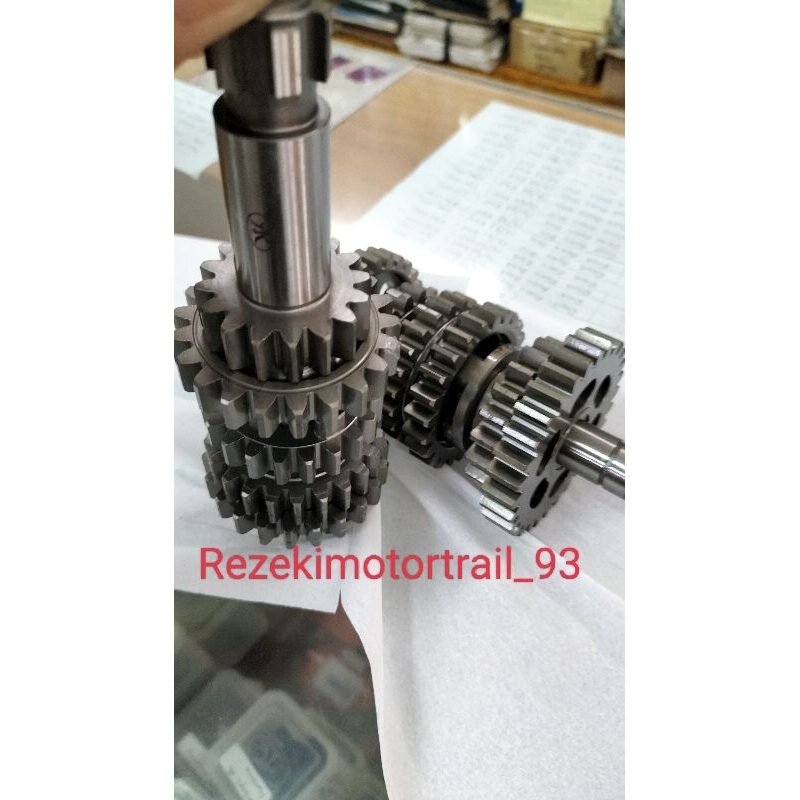 GIGI RASIO KAWASAKI NINJA 2TAK R & RR TK RACING ORIGINAL