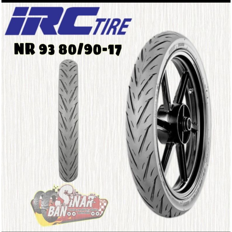 Ban IRC 80/90 ring 17 tublles