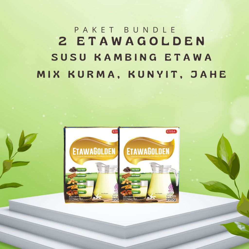 

Bundle Susu Kambing EtawaGolden dan Almona Collagen Drink free tumbler