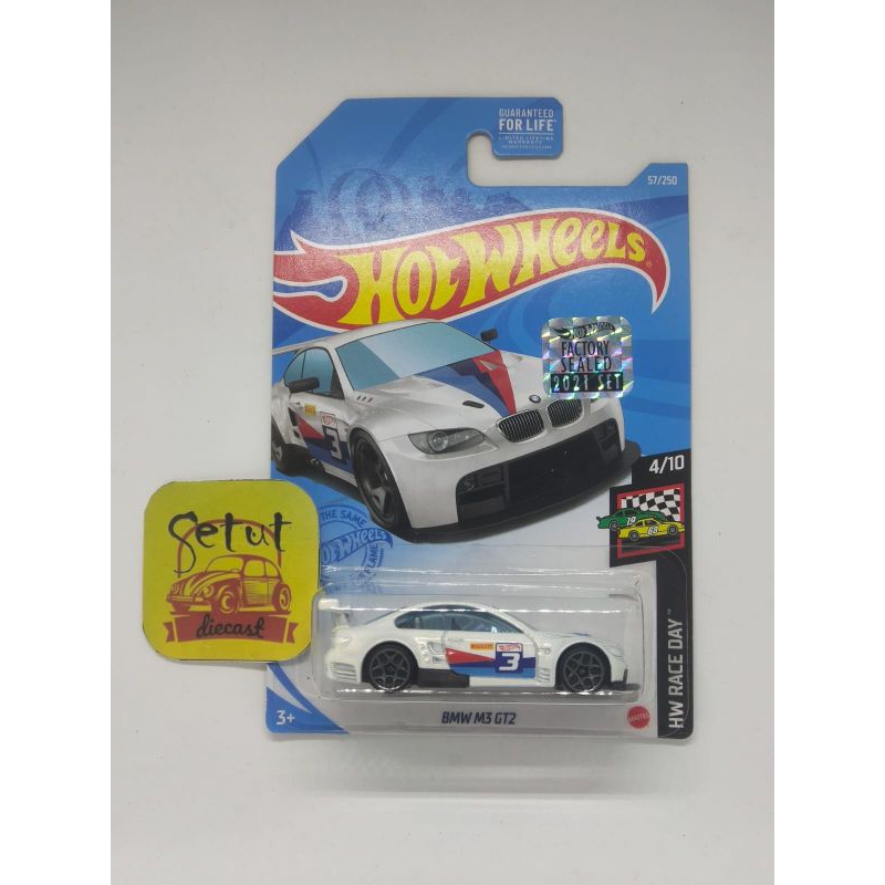 HOT WHEELS HOTWHEEL BMW M3 GT2 FS PUTIH WHITE