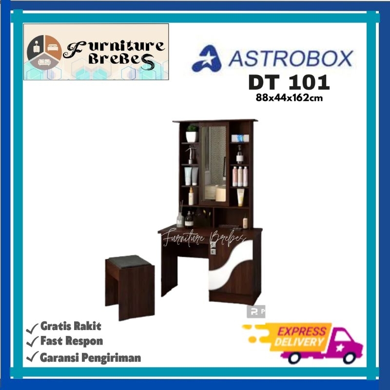 Meja Rias Sliding Minimalis / Meja Rias Astrobox Spica DT 101 / Meja Rias Termurah Tegal Brebes Pema