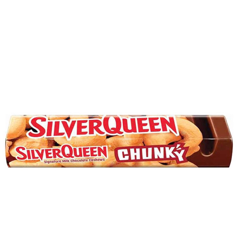 

Cokelat silver queen 25g chunky Bar 30g silverqueen matcha cashew almond