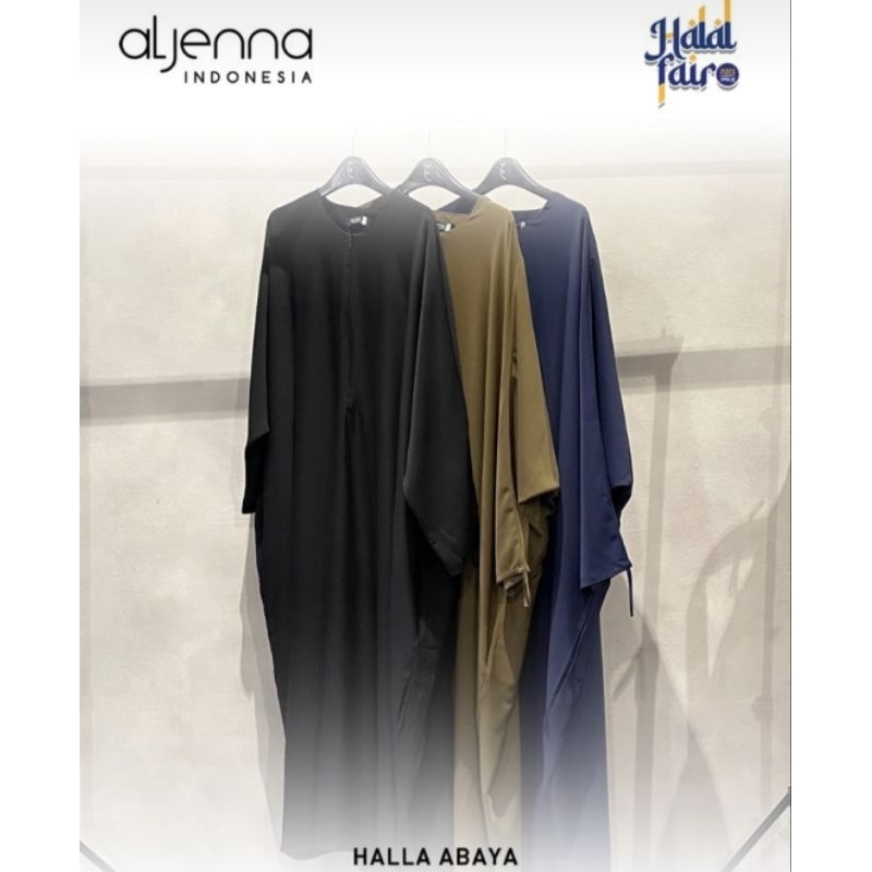 Halla Abaya Aljenna Halla Al Jenna bahan Ilyana