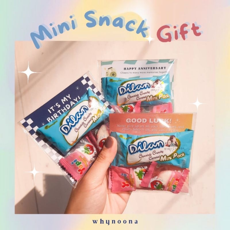 

Mini Snack Gift | Hampers Mini | Supporting Gift | Snack Penyemangat | Souvenir Ulang Tahun | Hadiah Mini