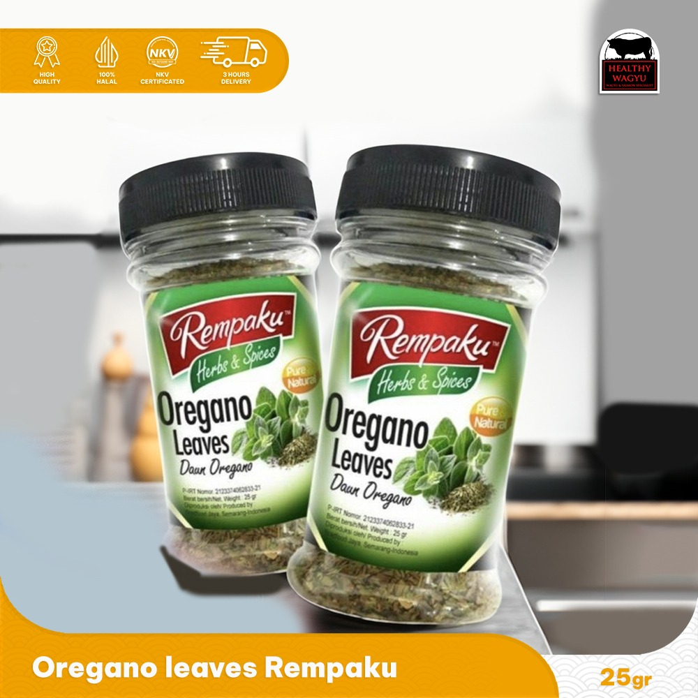 

Oregano Leaves Daun Oregano Kering 25Gr Healthy Wagyu