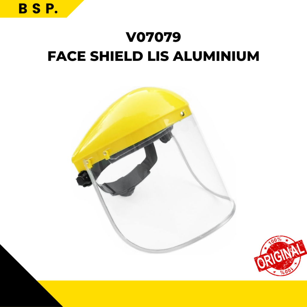 Face Shield Medis Bening Anti Droplet / Face Shield Akrilik Bening / Face Shield Gerinda Safety / He