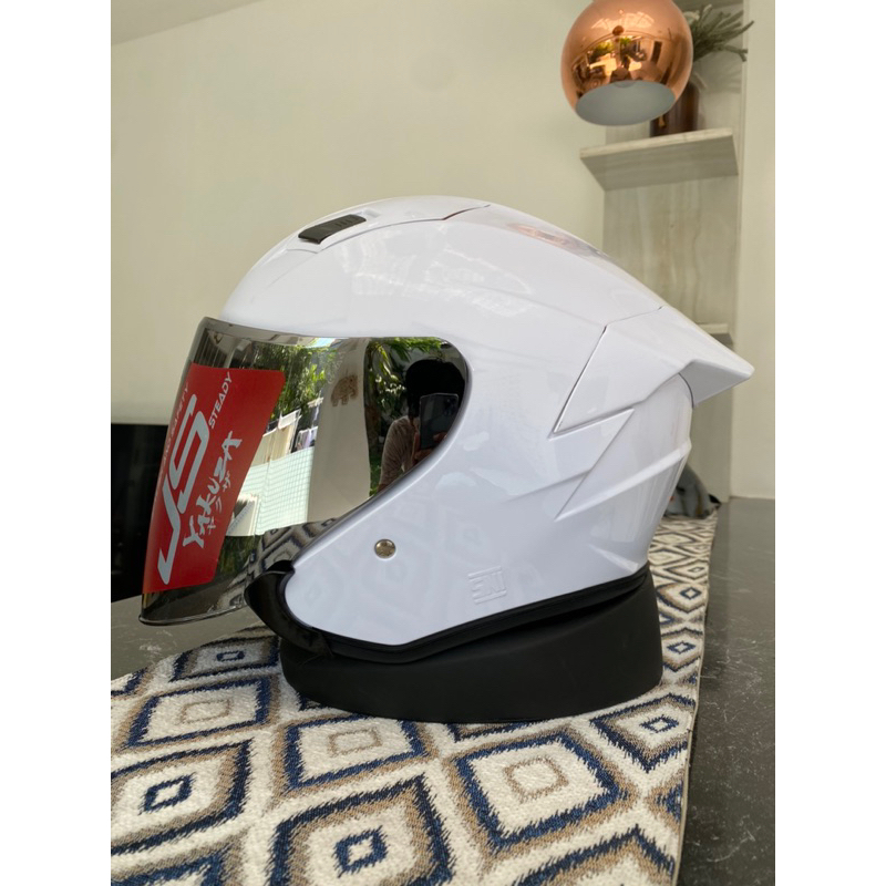 HELM TTC KYOTO JS YAKUZA HALF FACE PAKET GANTENG FREE PACKING KARDUS
