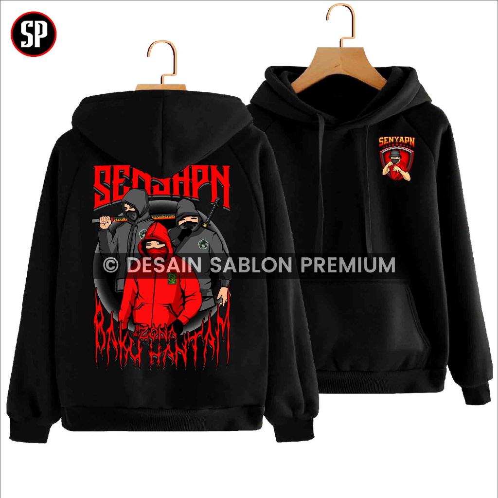 Hoodie Pagar Nusa Distro Terbaru - PN SENYAPN Zona Baku Hantam Keren - Kaos PN Gasmi Raja Duel Arus 