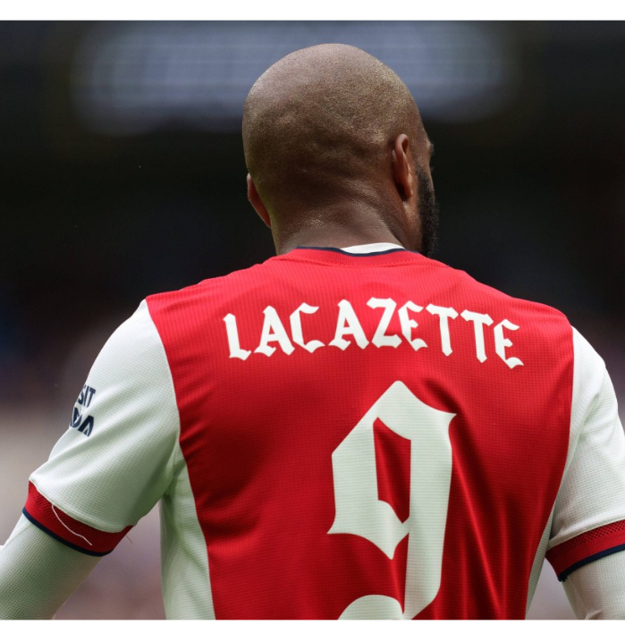 Cetak Sablon Custom Nama Pemain Nomor Punggung Nama Tim untuk Jersey Bola Voli Futsal Font Arsenal N