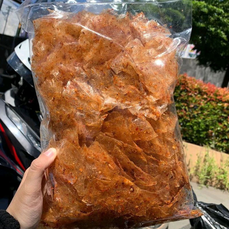 

Kripik kaca kemasan 500 gram