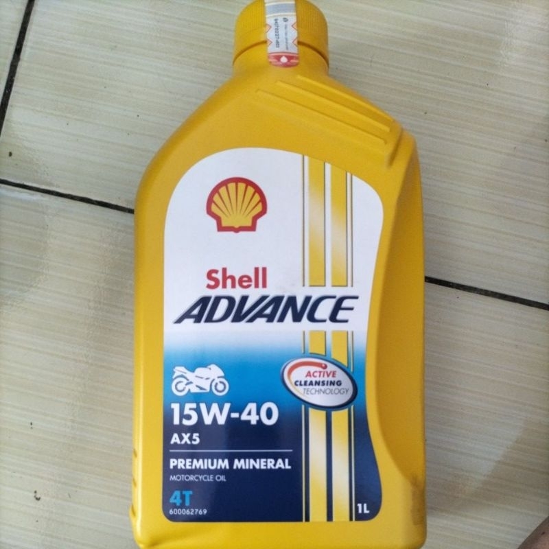 oli Shell advance 1 liter