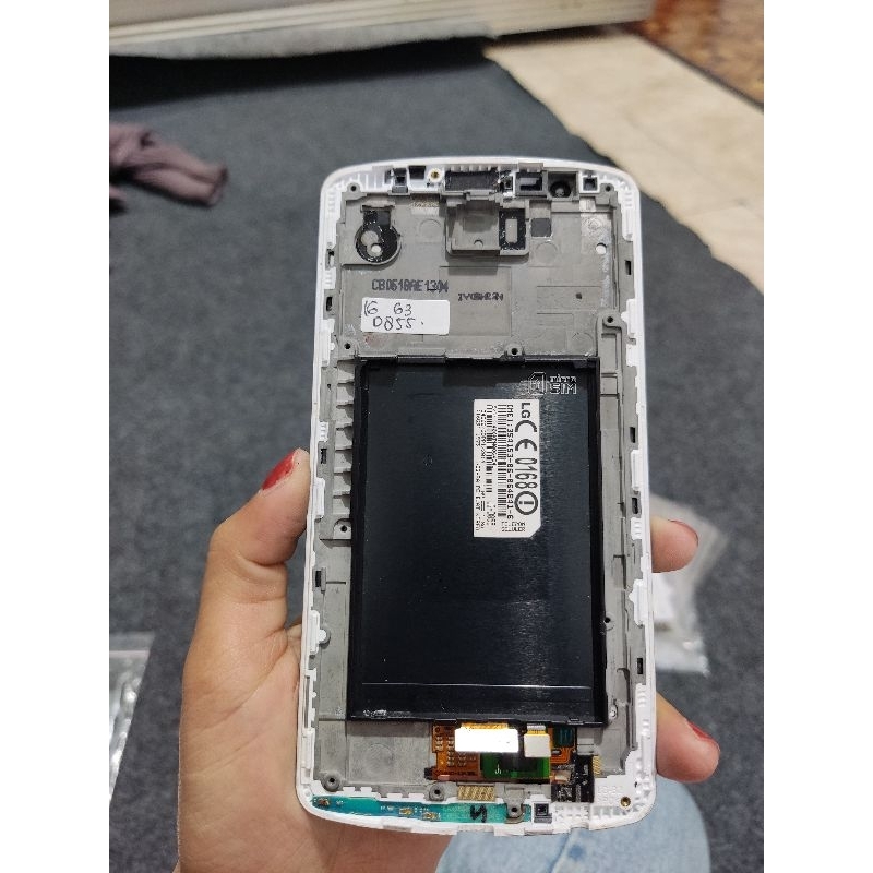 Frame LG G3 D855 original cabutan