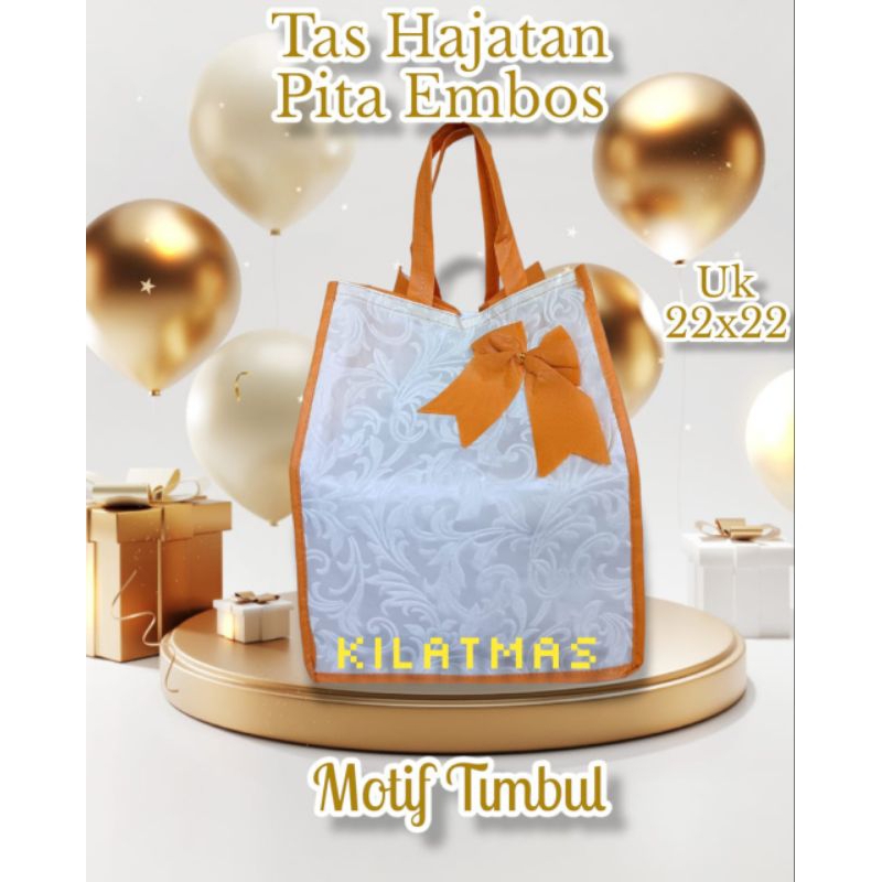 

Promo Tas Hajatan Pita Embos Kualitas Premium Tebal Mewah Murah Ukuran 22x22cm 1Lusin Isi 12pcs Terlaris Ready Stock