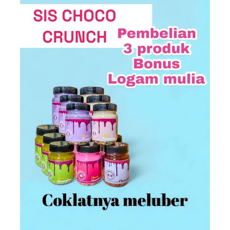 

SIS Choco crunch coklat lumer