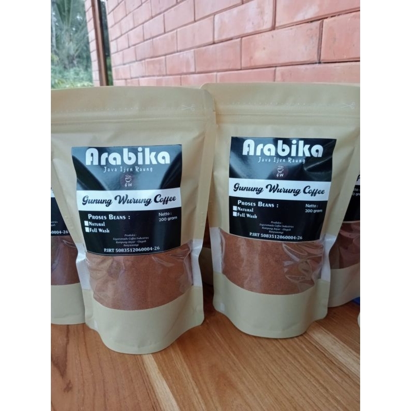 

KOPI ARABIKA kopi arabika 200 gram