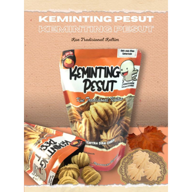 

Kue Keminting Pesut 100gr - Kue Tradisional Samarinda