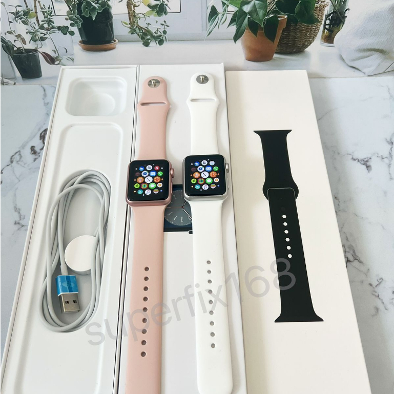 Apple Watch/iWatch Series 1,2,3,4,5 38/40MM,40/42MM Second 100% Original Garansi EX Internasional