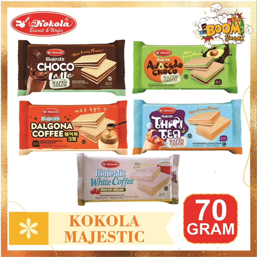 

Kokola Majestic Wafer Cream 70 Gram