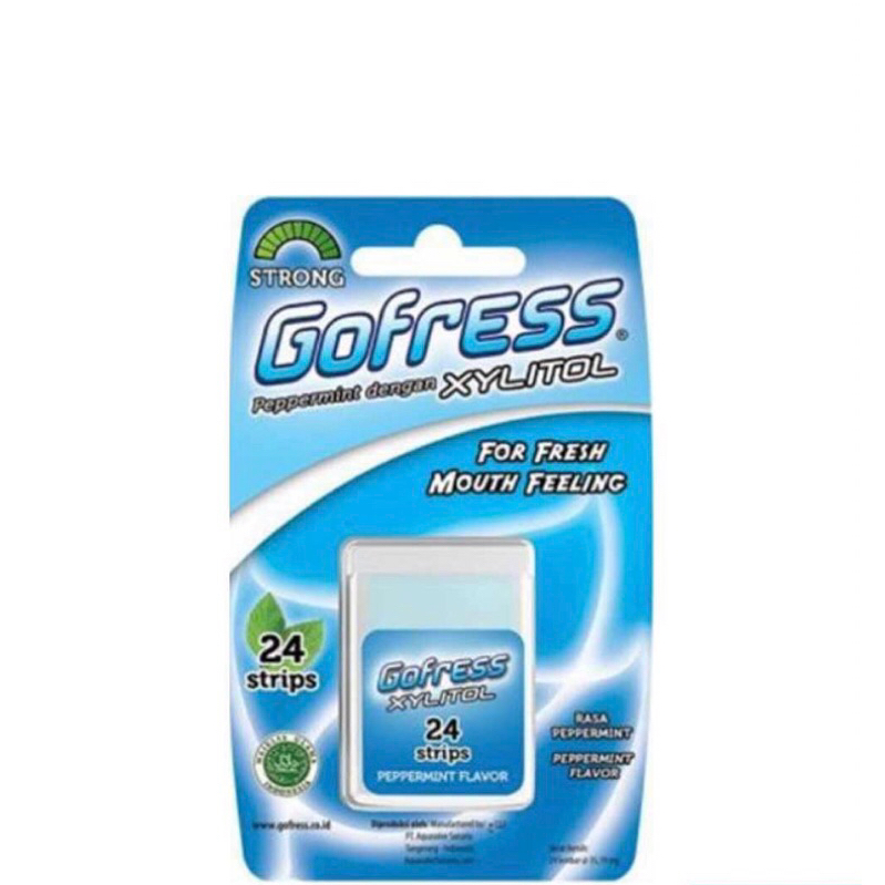 

Permen Gofress xylitol 24s peppermint grape Go fress