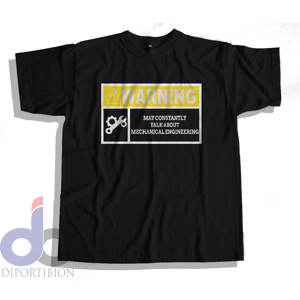 Mechanical Engineering Kaos Lengan Pendek / Funny T shirt Mechanical Engineering Kaos Lengan Pendek