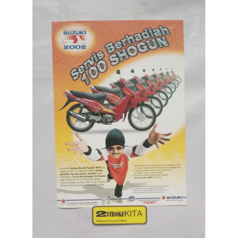 

BROSUR LAWAS SUZUKI SHOGUN