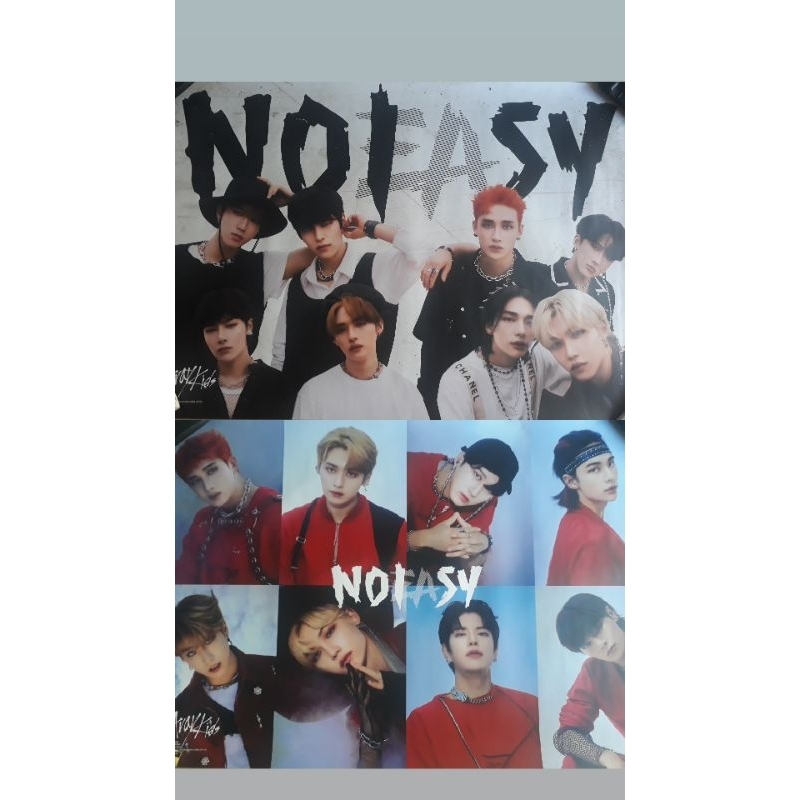 Poster Sticker Album Official Stray Kids Go Live In Life Noeasy