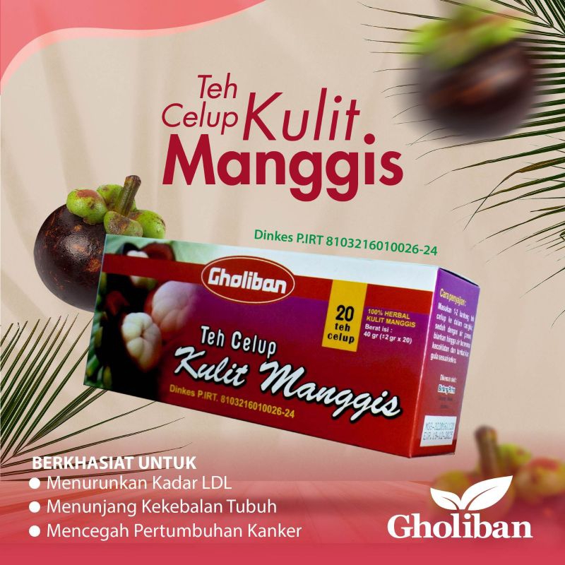 

Teh Celup Kulit Manggis Gholiban