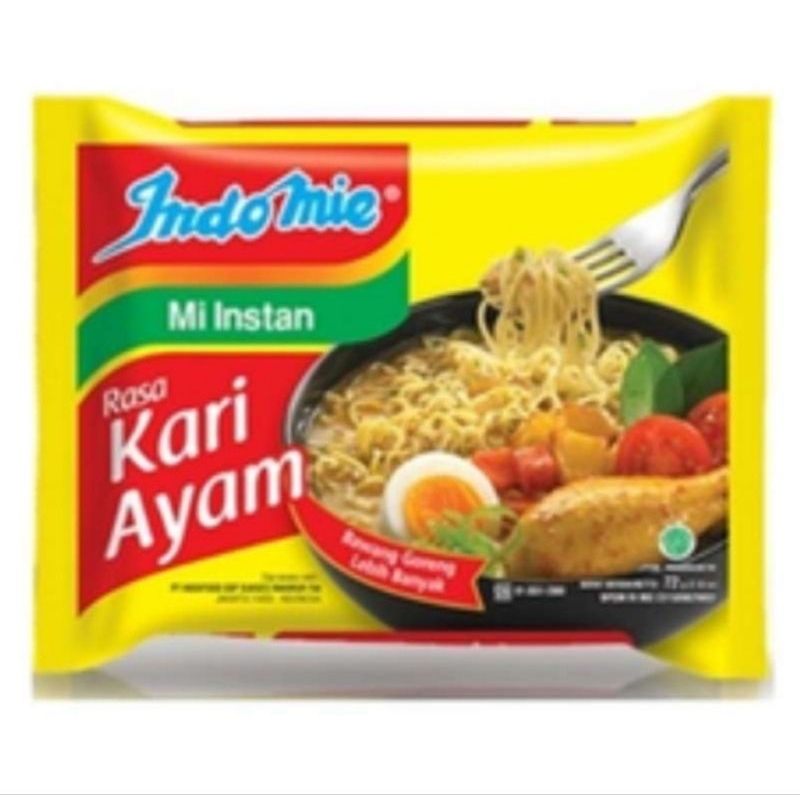 

Indomie Kari Ayam 72 gr