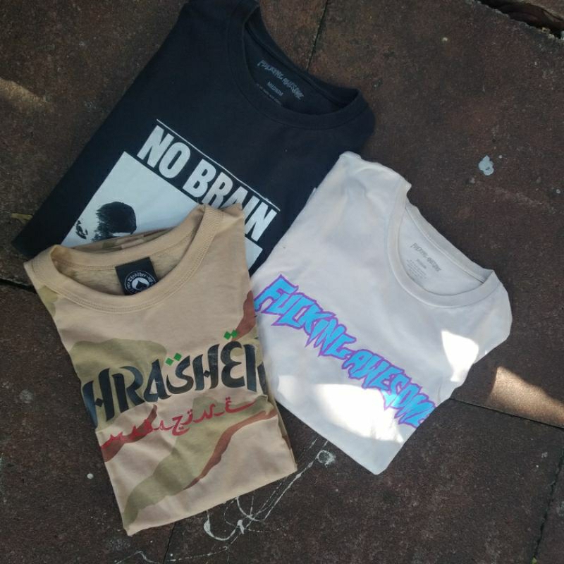 kaos fucking awesome thrasher