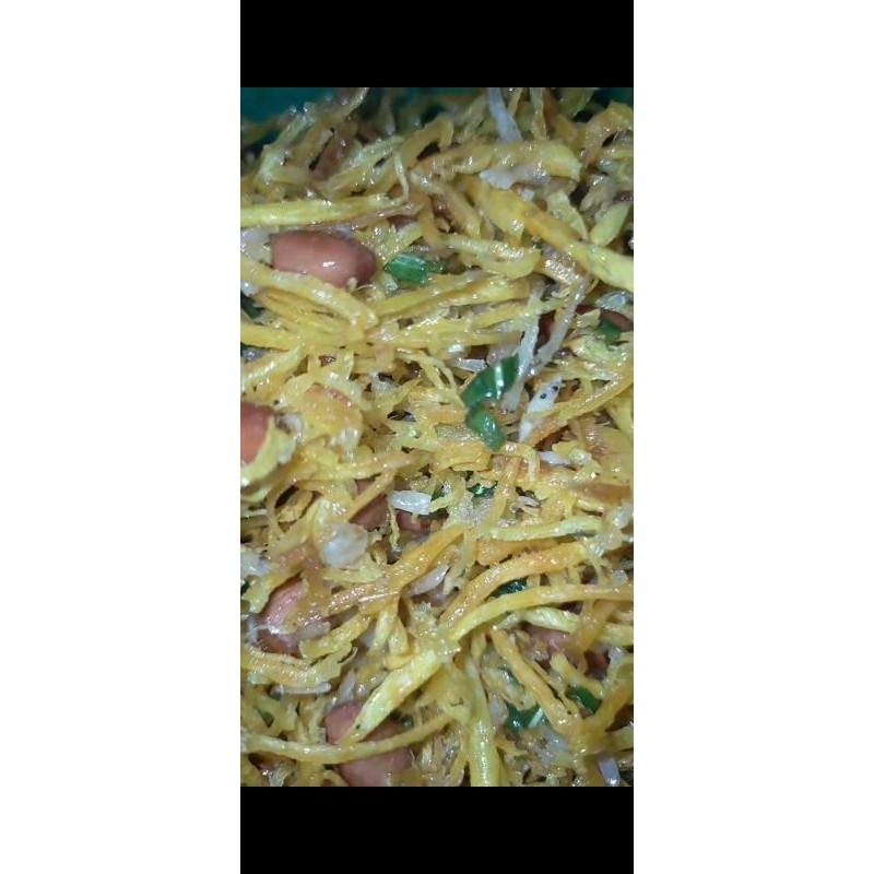 

serundeng ubi jalar khas padang