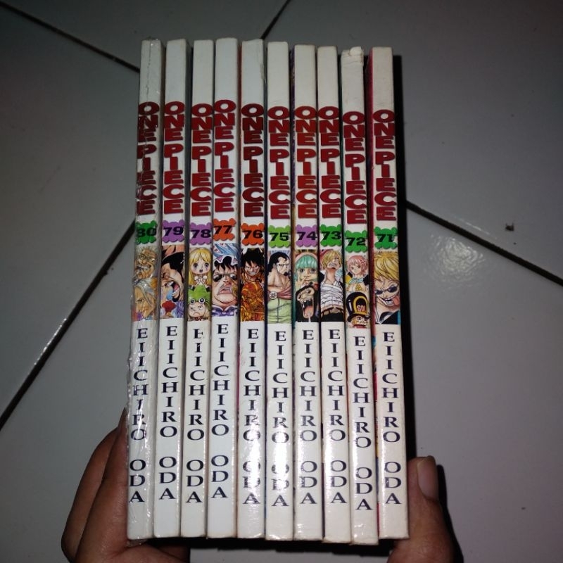 Komik One Piece 71-80 Fullset Original