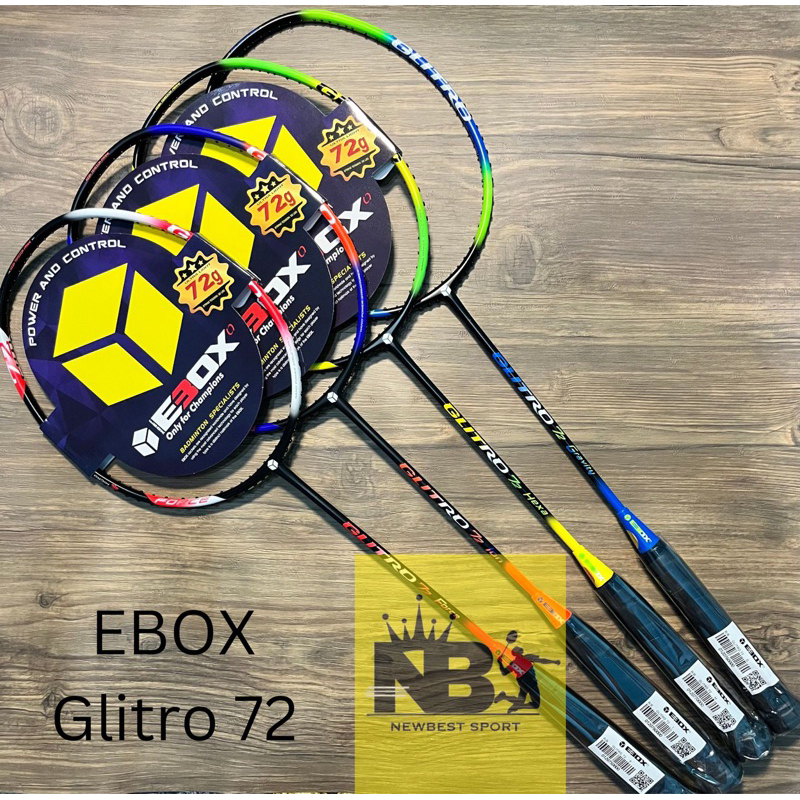 RAKET BADMINTON EBOX GLITRO 72 ORIGINAL