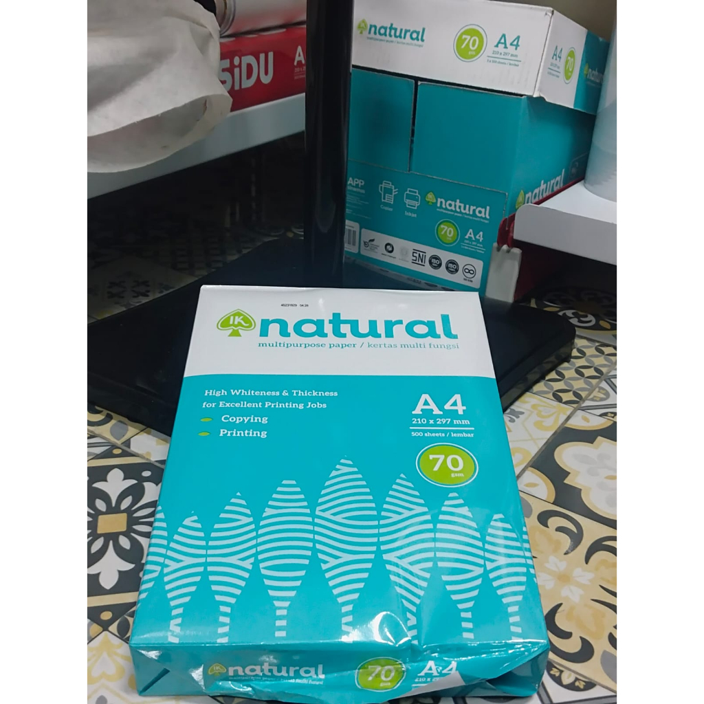 

Kertas HVS Natural A4 70 gsm