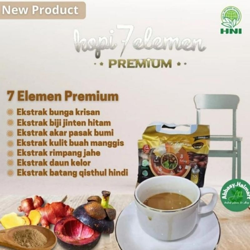 

KOPI 7 ELEMEN PREMIUM HNI ORI BPOM