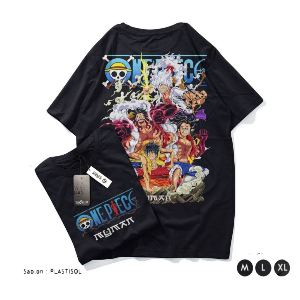 KAOS LUFFY ONE PIECE KAOS ORIGINAL KAOS VIRAL KAOS MURAH