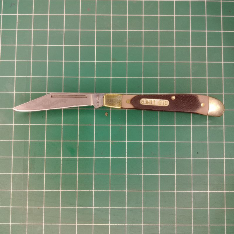 SCHRADE OLDTIMER PAL 120T Slip joint pocket knife Limited edition 2014 pisau lipat tradisional polym
