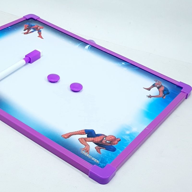 

Papan Tulis White Board/Papan Tulis 1Sisi Spiderman 6218 Kecil