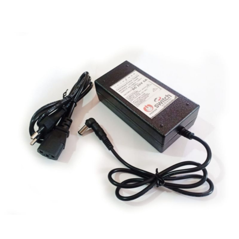 switching adaptor charger 15v 5a psu trafo adjust switch power supply AC dc universal lampu LED stri