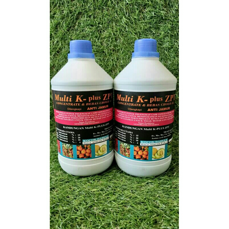 MULTI _K-plus ZPT_concentrate 1000ml/pupuk daun/bungaxbuah